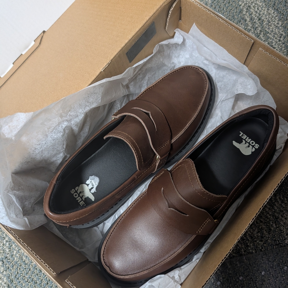 Sorel Women's Classic Brown Slip-On Loafers